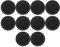 Zerodeko Gummistopfen 10 Stück Sparschwein-Stecker-Ersatz Schwarzer Sparschwein-Stopper Gummi-Sparschwein-Stopper Runder Sparbox-Stecker Für Runden Sparschwein-Stopfen-Ersatz (30 Mm)