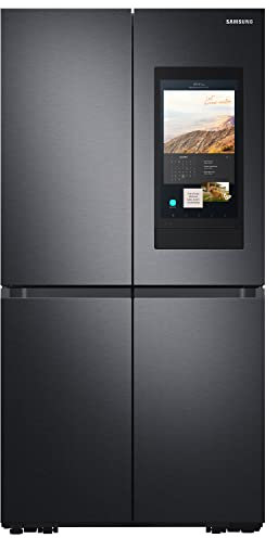 Samsung Frigorifero 4 porte Family hub™ RF65A977FB1 Bevarage Center, Dispenser dell'acqua, Wifi, 637L , 91l x 182,5h x 73p cm (Ricondizionato)