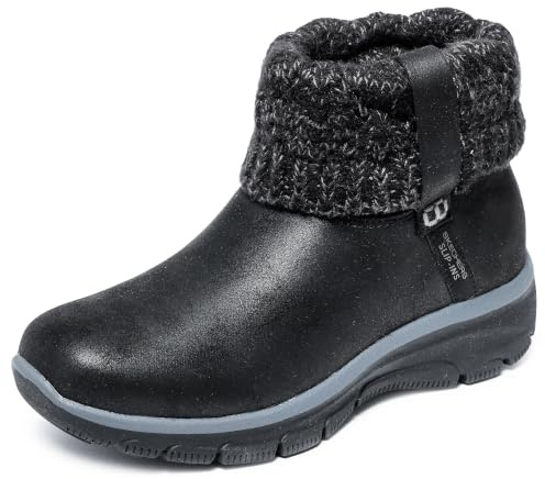 Skechers Easy Going - Cozy Weather 2 - Zapatos sin cordones para mujer, Negro, 40 EU