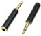 London Express 3.5mm TRRS Female to TRS Male Microphone Adapter Auxiliary Stereo Converter Audio Jack Connector for Microphone with TRS Mic Jack - 2PCS