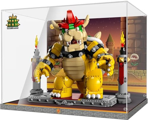 Vitrina acrílica compatible con cámara Lego 43230 Disney Homenaje a Walt Disney, resistente al polvo, transparente, universal, compatible con cámara Lego 43230 Disney (el modelo no incluido) (B)