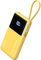 INIU Portable Charger, Slimmest 10000mAh Power Bank with Output-input USB-C Cable, 45W PD Fast Charging USB C In&Out Battery Pack, External Phone Charger for iPhone 16 15 14 Samsung S23 Google Yellow