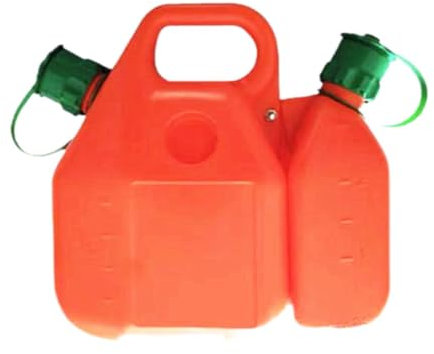 Dualoai Bidon D'huile 6L pour Moteur à Essence, Bidon D'huile pour Tondeuse à Gazon