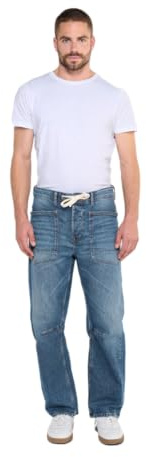 Le Temps des Cerises Loose Hobo Work Jeans Blau Nr. 2