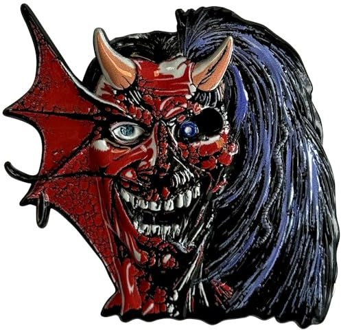 Iron Maiden Purgatory Eddie Pin Badge One Size