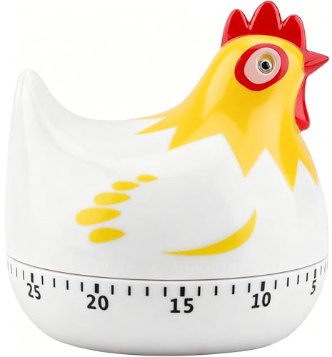 Egg Timers for Boiling Eggs, Kitchen Timer, White Egg Timer