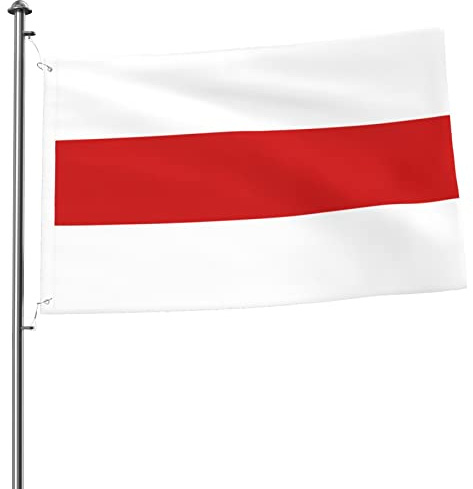 Bandera Del Orgullo De Bielorrusia (1918 19911995) Rojo Y Verde Bandera Balcón Diversidad Garden Flag Decoraciones Banderas Premium Para Desfile Jardin Fiesta 90X150CM