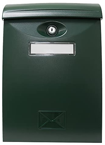 Amig - 18817 | Boîte aux lettres 7 | 345 x 240 x 105 mm | Plastique | Vert