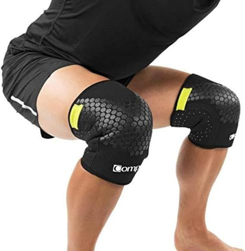 COMPEX 83-0025 - Rodillera de protección (Talla S), Color Negro