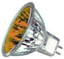 Dimplex OPTIMYST Amber 50W 12V MR16 LAMP OPTIMYST Fires. Pack of 4 Lamps