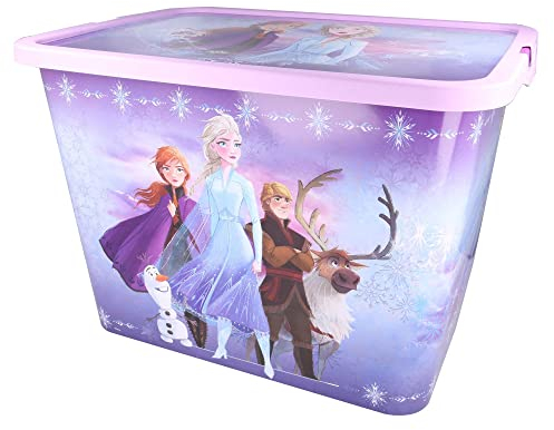 Caja De Almacenaje Con Cierre De Click De 23 Litros | Frozen 2
