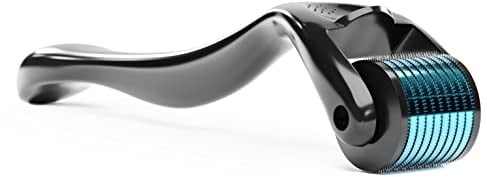 Roselynboutique Instrument de beauté cosmétique derma roller - 540 micro-aiguilles en titane, 25 mm (paquet de 1)