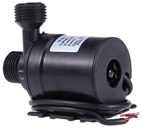 ULTECHNOVO DC 12V Bürstenlose Tauchwasserpumpe Ultra Leise mini Wasserpumpe 800L / H 5M für Fischteich Aquarien Brunnen Ausgüsse Solarwasserzirkulationssystem