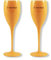 Veuve Clicquot Champagne Glasses Set of 2 Yellow Label Champagne Glasses