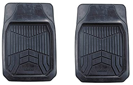 Tappetini Anteriori a Vaschetta in Gomma Universali Adattabili a Panda 4x4 141-141 A dal 1986 al 2003 Tappeti Universali Adattabili Panda Young Country Club 26191-2