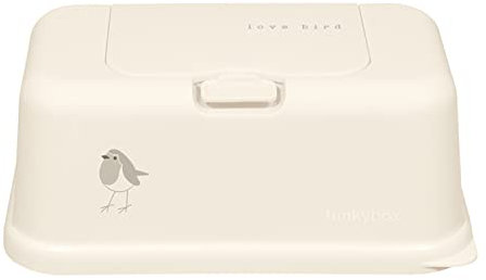 Funkybox FB53 Feuchttücher Aufbewahrungsbox Lovebird beige, FB-53