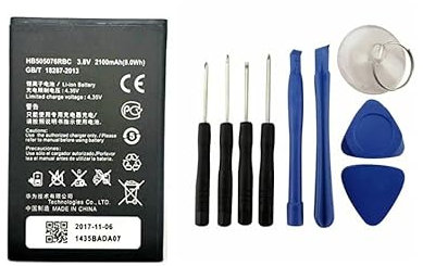 Audiosystem Batteria Compatibile Per Huawei Ascend Y600 Pila Hb505076rbc Ioni Litio Da 2150mah, Incluso Il Kit Attrezzi Per Montaggio Batteria
