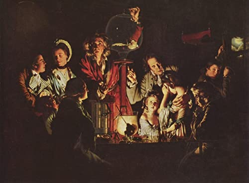 Joseph Wright 002 A4 Poster on Canvas - Filmkunstposter in verschiedenen Größen für Wohn- oder Schlafzimmerideen. Randlose Kultfilmbilder, klassische ikonische 70er, 80er, 90er Jahre, Vintage-Retro-W