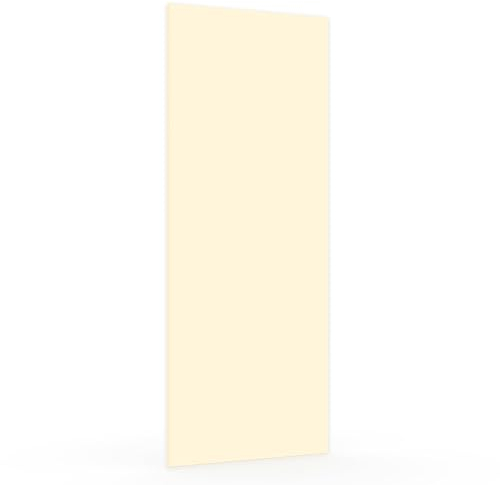 X57 Kühlschrankfront Möbelfront 19mm Frontplatte Unterbau- Einbaukühlschrank nach Maß (Magnolia (Hochglanz), Wunschmaß)