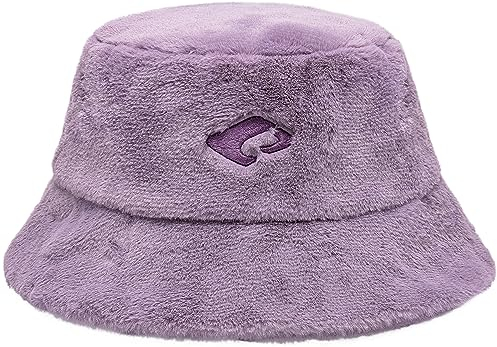 CHILLOUTS Flauschiger Fischerhut Bucket Hat - Laika Hat lila mit Baumwollanteil