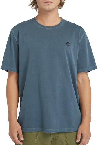Timberland Garment Dye T-Shirt, Herren, Dark Saphir, M, Dark Sapphire, M