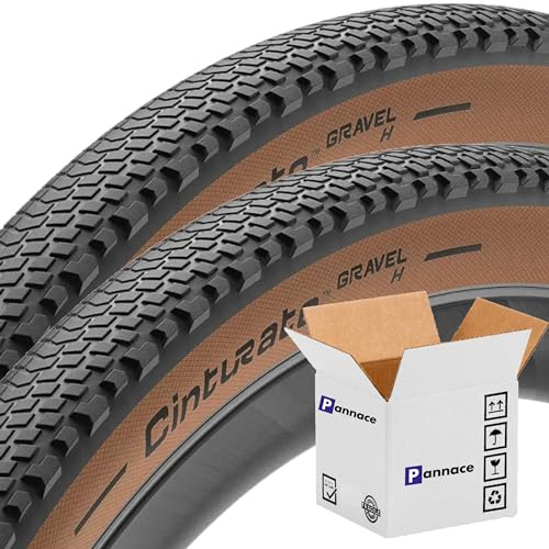 Pannace Paar (2 Stück) Fahrradreifen 50-622 Classic Gürtel Gravel H, 3929800-plus
