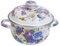 Alipis Induction Hob Compatible Enamel Saucepan Soup Pot Vintage Style Energy Efficient