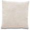 Como Dekokissen Sofakissen 70 x 70 cm mit Wabenoptik Creme, 100% Polyester, Kissenbezug abnehmbar inkl. Kissen - Bodenkissen Kuschelkissen Zierkissen für Wohnzimmer Schlafzimmer