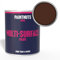 PaintNuts Multi-Surface Paint - RAL-8016 - MAHOGANY BROWN - 250ml Tin - Gloss Finish