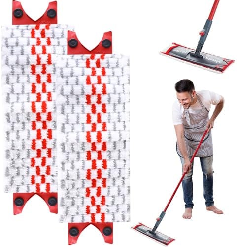 1-2 Spray Microfibre Mop Pads 2 Pack Refill Compatible with Ultramax