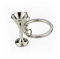JEWEDECO 2Pcs Creative Goblet & Cocktail Shaker Key Chain Set | Unique Keyring Hanging for | Decorative Keychain for Cocktail Lovers