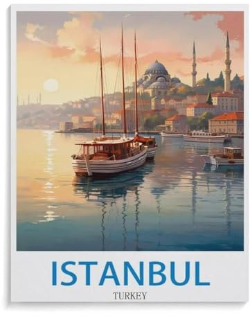 YYHMKBYY Puzzle 1000 Teile für Erwachsene und Kinder ab 8 Jahren, Istanbul Türkei, Klassisches Jigsaw Puzzle, 1 Set, 1000 Stück, 38x26 cm
