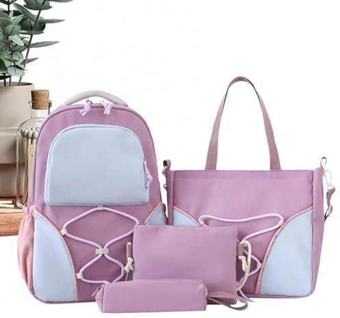 Generisch Schulrucksack Große Kapazität Schultasche Federmäppchen-Set