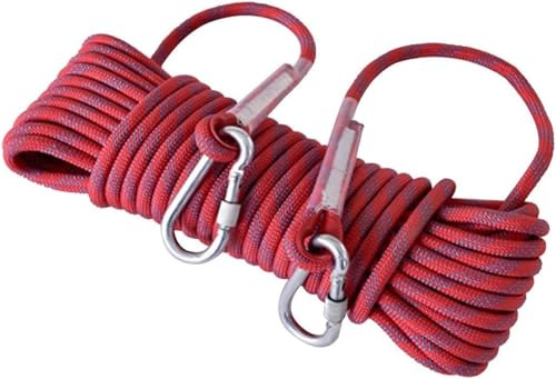 Corda da arrampicata statica da 8 mm, ideale per arrampicata su ghiaccio, salvataggio antincendio e paracadute, corda ad alte prestazioni per condizioni estreme