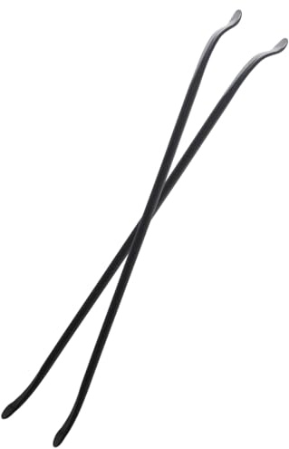 YINZIDUOLAI 2 Pack 38 Inch x 4/5 Inch Heavy Duty Tire Iron Bar, Black