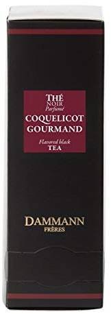 Dammann Frères - Coquelicot Gourmand - 24 sachets individuels