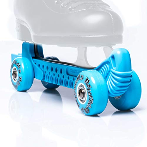 Rollergard Kufenschoner mit Rollen für Eiskunstlauf blau