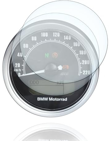 Displayschutzfolie Tacho Schutzfolie geeignet für BMW R Nine T Scrambler/Pure/Urban 9H Nano Glas Technologie