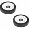 Aspares Tumbler asciugatrice tamburo puleggia ruota rullo DCU7230B, DCU7230S, DCU7230W per Beko Set di due pezzi
