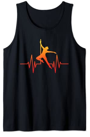 Pole Dancer Heartbeat Pole Dancing ist meine Leidenschaft Pole Tank Top