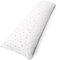 Amilian Seitenschläferkissen inkl. Füllung und Bezug: 150cm x 40cm, Stillkissen, Schwangerschaftskissen, Lagerungskissen Baby und Erwachsene, Pregnancy Pillow: Sternchen Klein Rosa
