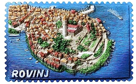 Rovinj Kroatien Kühlschrankmagnet Reise Souvenir 3D Kühlschrank Dekoration Magnet Aufkleber Handwerk Kollektion