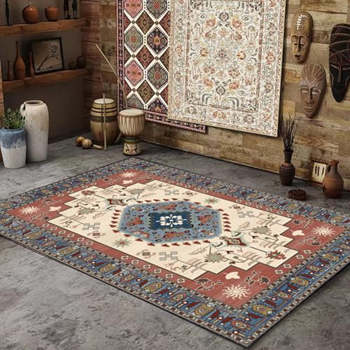 Wasserdichter rutschfester Outdoor-Terrassenteppich, 12,7 x 17,8 cm, Kristallsamt, für Innen- und Außenbereich, für Veranda, Balkon, Camping, Wohnmobil, waschbar, Outdoor-Teppich, Fliesen für