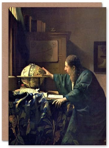 Artery8 Johannes Vermeer Art Card The Astronomer Portrait Painting