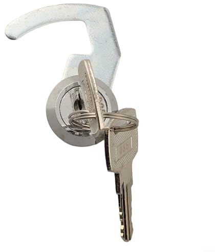 Nockenschloss für Kassenschublade mit Schnellclip Zuverlässige Sicherheit für Schließfächer und Metallschränke (A)