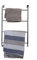 Pilot Imports 4-Tier Over Door Towel Rail, Stainless-Steel, Silver(OVER THE DOOR TOWEL RACK)