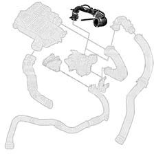 Borg & Beck BTH1272 Turbo Hose To Fit Ren Clio 1 5DCi 98-01