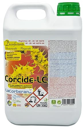 Desinfectante Corcide-LC Profesional, 5 Litros