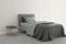 Italian Bed Linen MB Home Basic “Dafne” Bettwäsche-Set, Ivy, Einzelbett