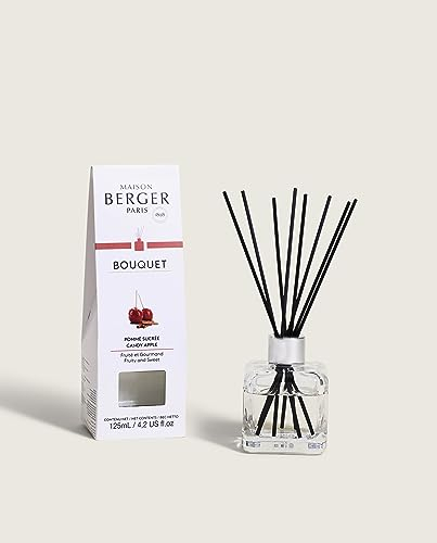 MAISON BERGER - Bouquet Cube con Bastoncini - Pomme Sucrée 125ml